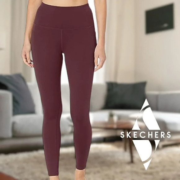 Skechers Pants - Skechers | GO Walk High Waisted Legging | Purple